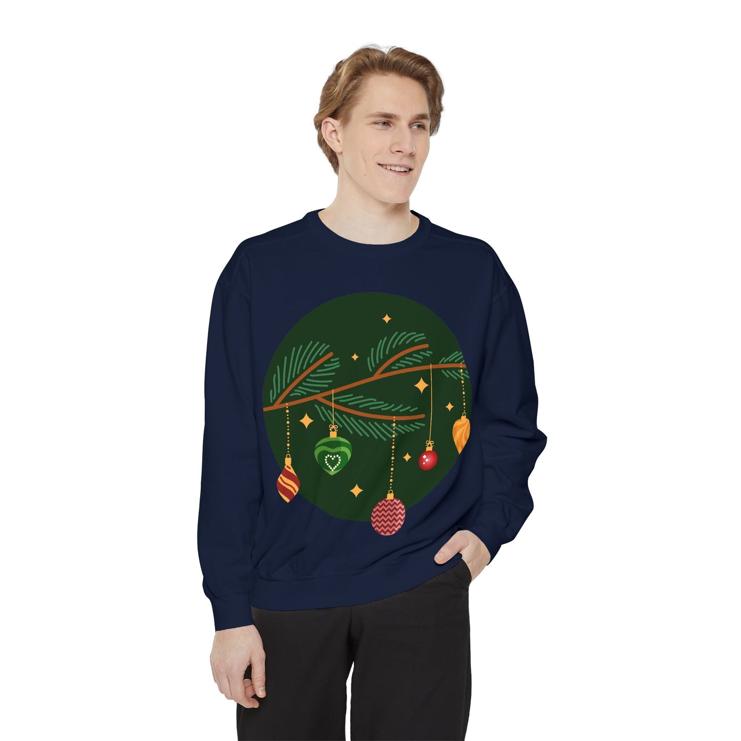 Holiday Ornaments Sweatshirt