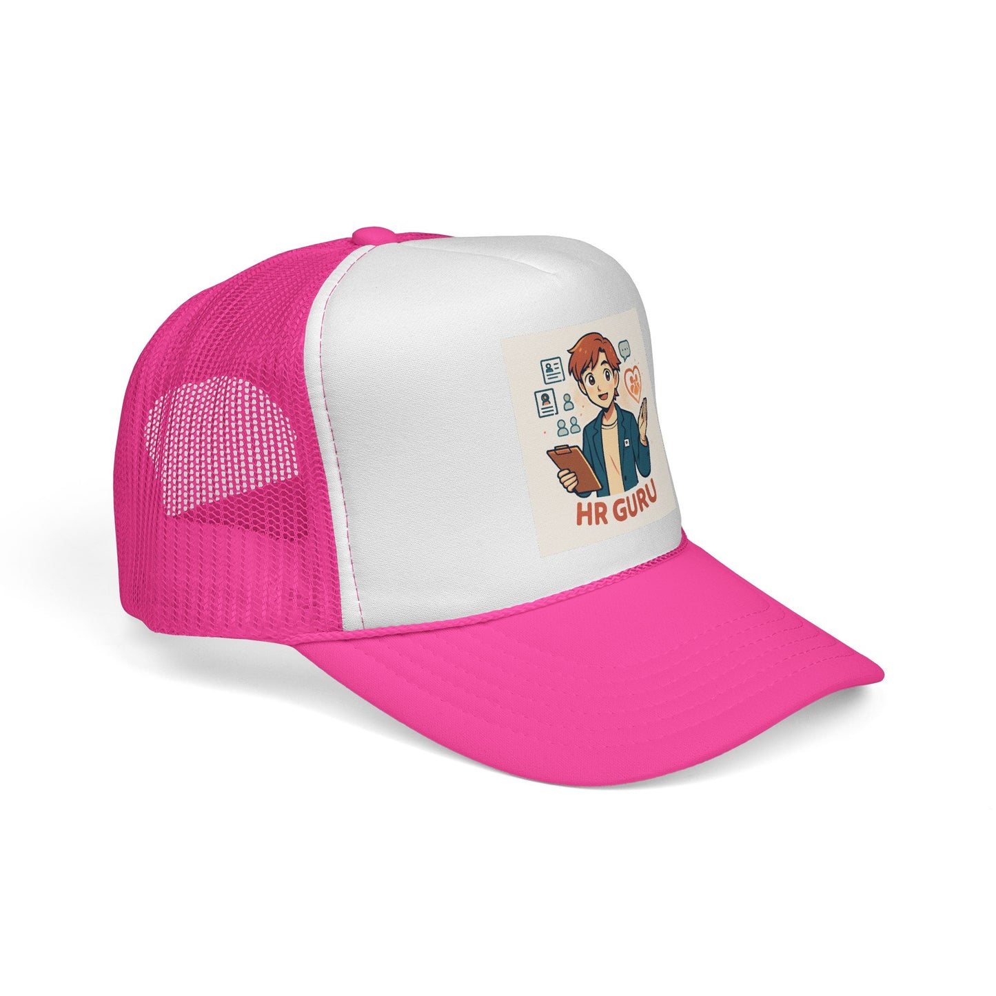 HR Guru Trucker Cap - Fun Hat for HR Professionals, Gift for Recruiters, Casual Wear, Employee Appreciation, Cap for Job Seekers