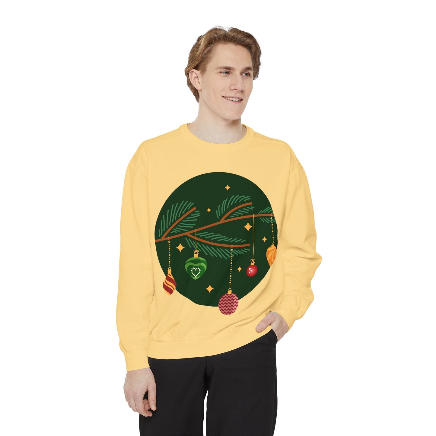 Holiday Ornaments Sweatshirt
