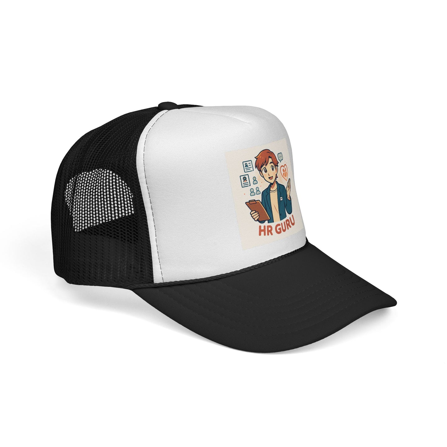 HR Guru Trucker Cap - Fun Hat for HR Professionals, Gift for Recruiters, Casual Wear, Employee Appreciation, Cap for Job Seekers