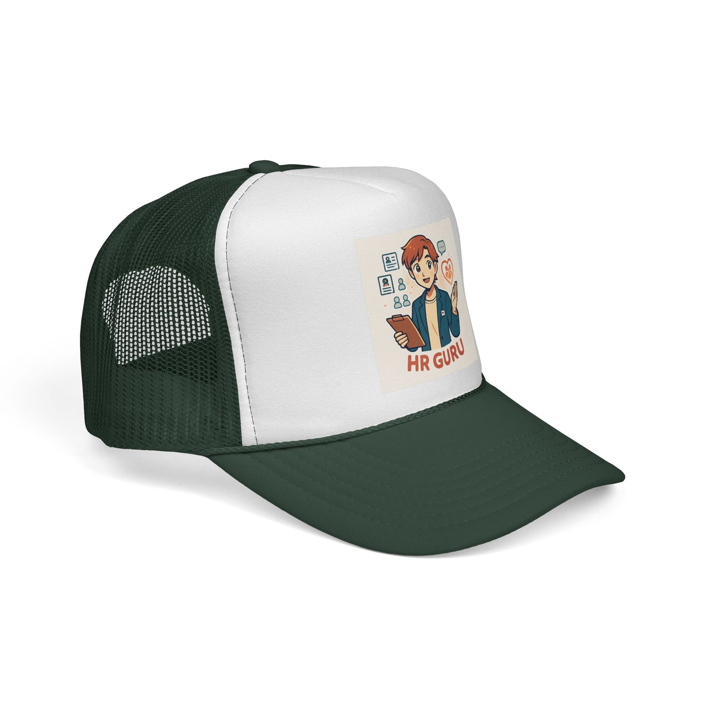 HR Guru Trucker Cap - Fun Hat for HR Professionals, Gift for Recruiters, Casual Wear, Employee Appreciation, Cap for Job Seekers