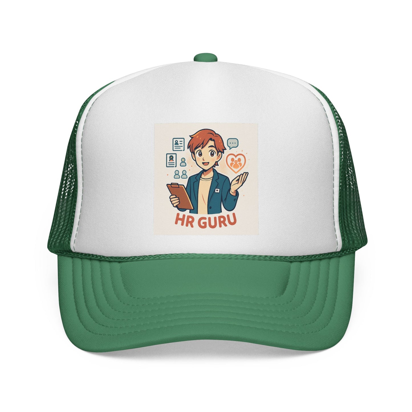 HR Guru Trucker Cap - Fun Hat for HR Professionals, Gift for Recruiters, Casual Wear, Employee Appreciation, Cap for Job Seekers