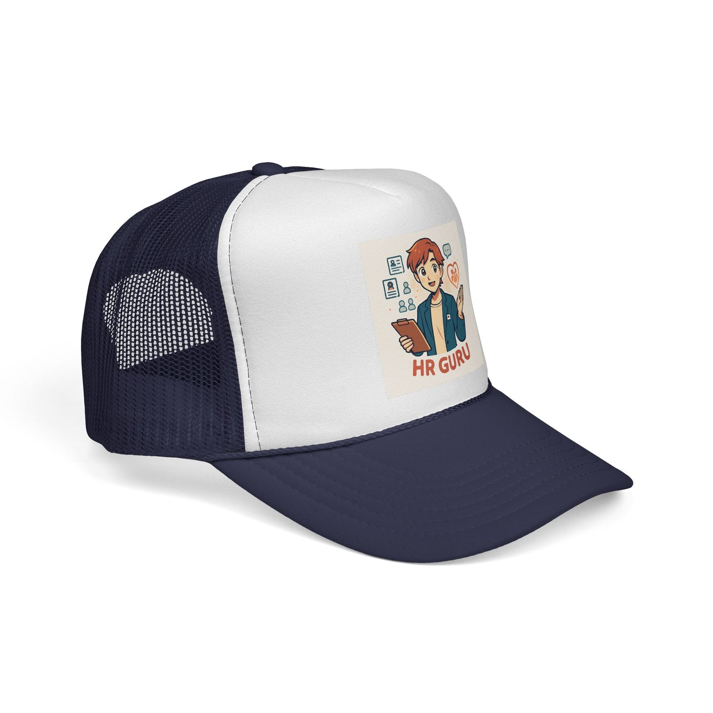 HR Guru Trucker Cap - Fun Hat for HR Professionals, Gift for Recruiters, Casual Wear, Employee Appreciation, Cap for Job Seekers