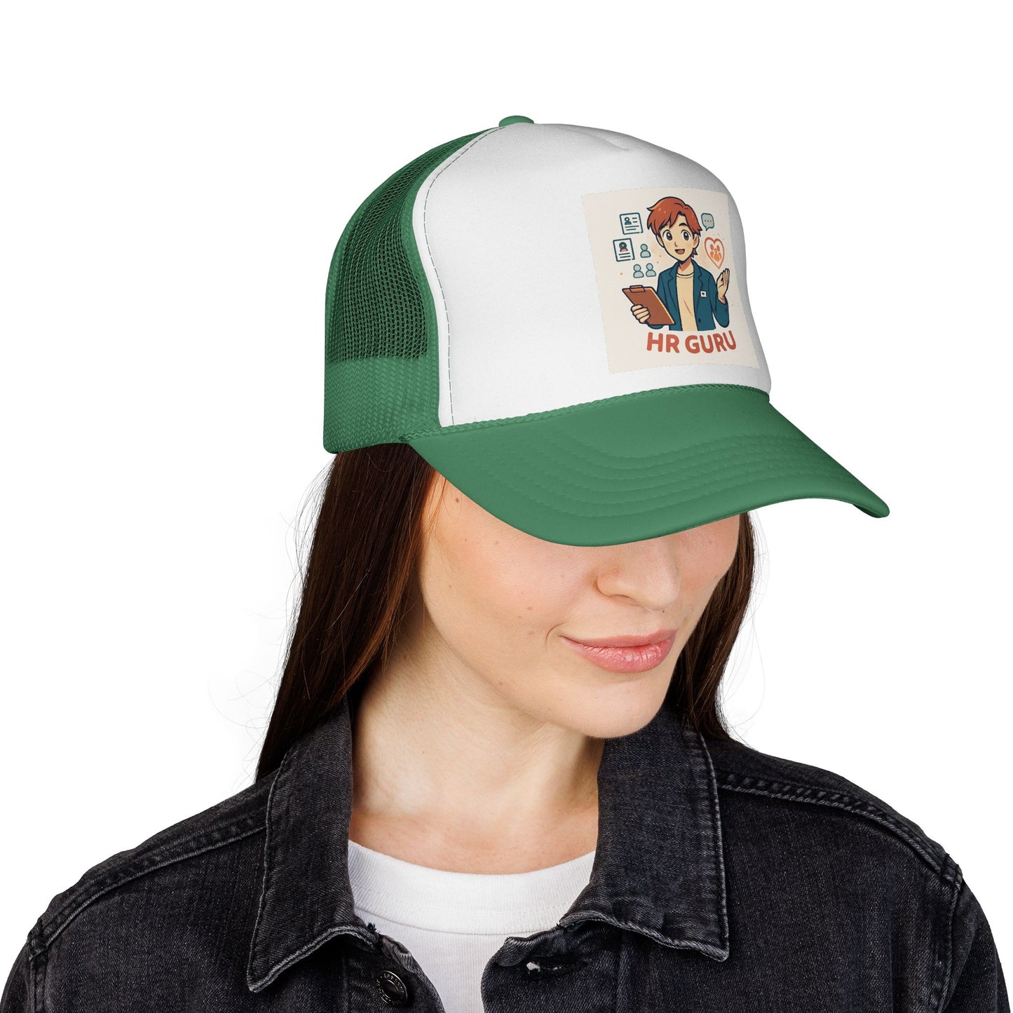 HR Guru Trucker Cap - Fun Hat for HR Professionals, Gift for Recruiters, Casual Wear, Employee Appreciation, Cap for Job Seekers