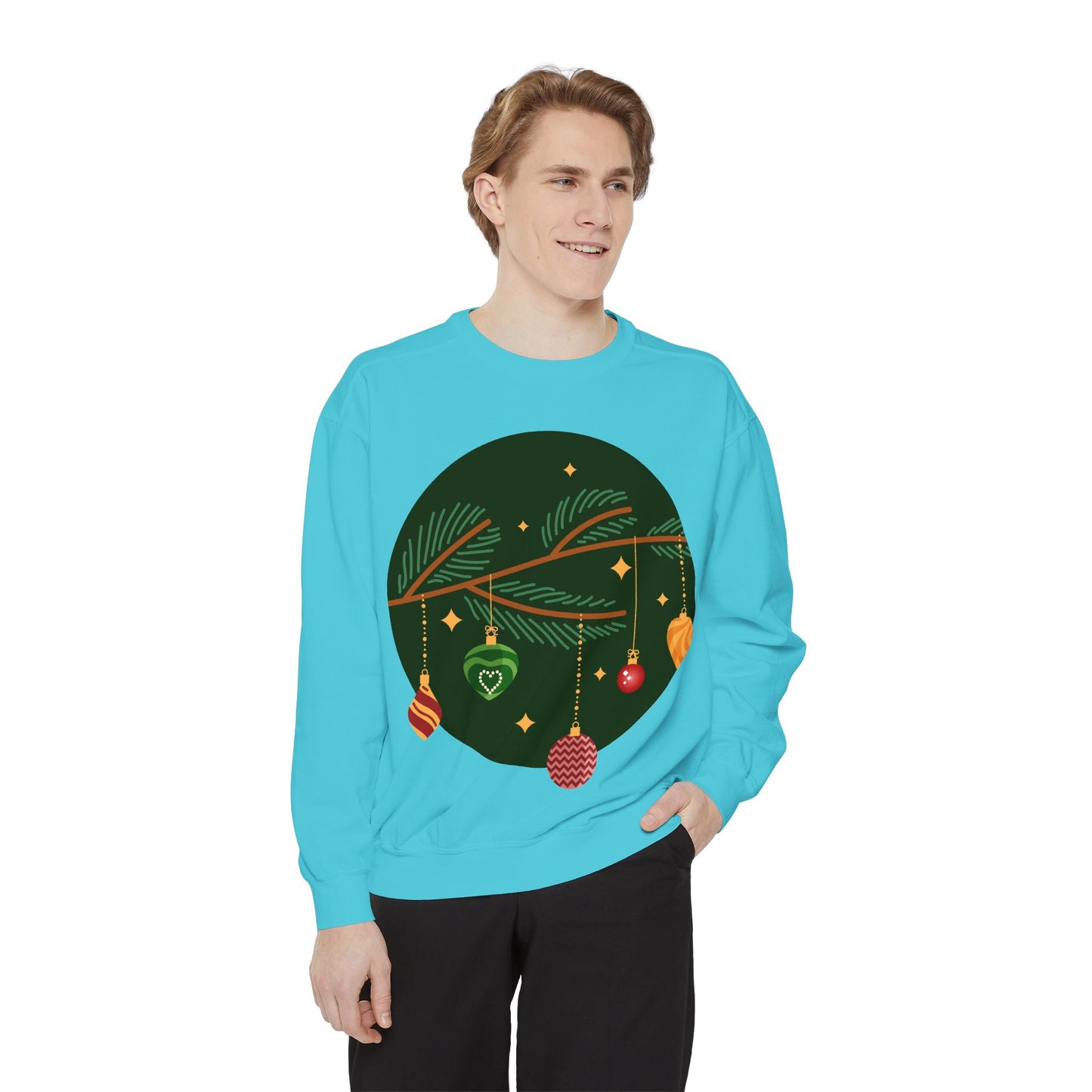 Holiday Ornaments Sweatshirt