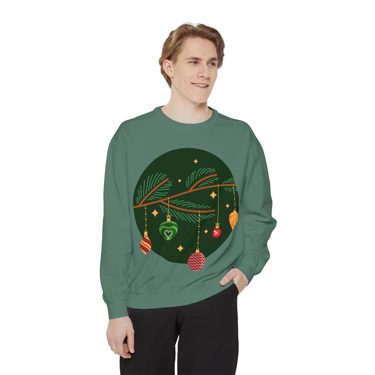 Holiday Ornaments Sweatshirt