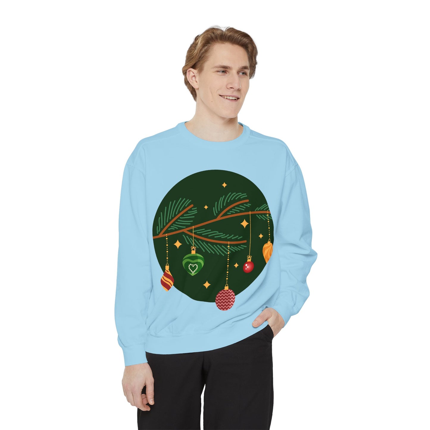 Holiday Ornaments Sweatshirt