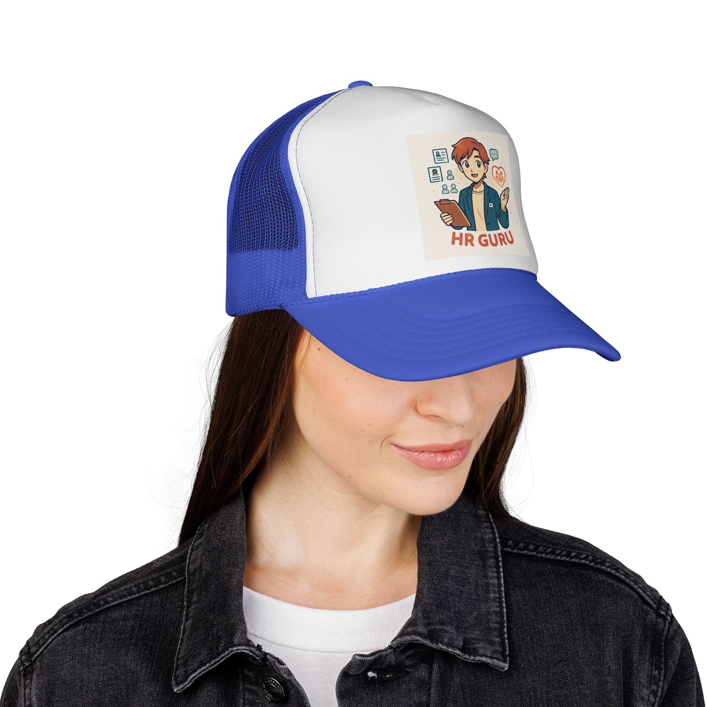 HR Guru Trucker Cap - Fun Hat for HR Professionals, Gift for Recruiters, Casual Wear, Employee Appreciation, Cap for Job Seekers
