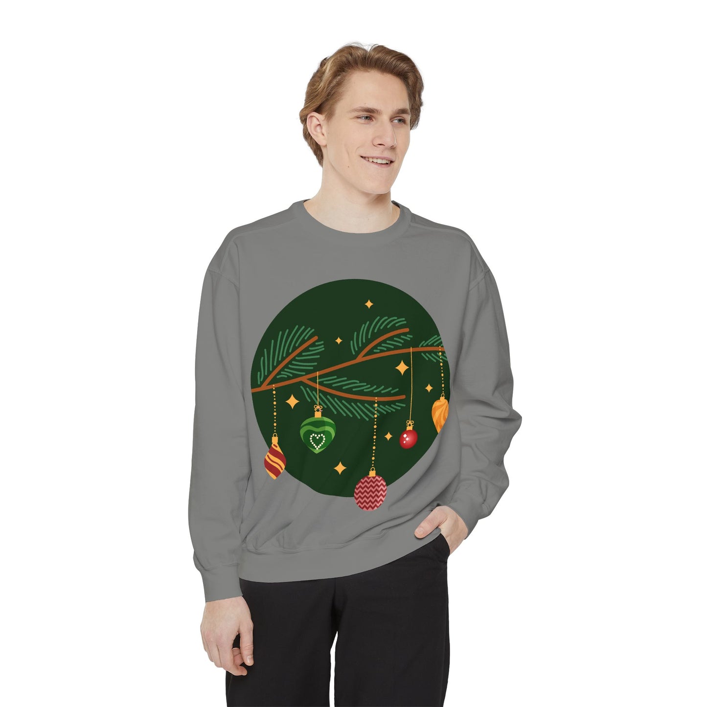 Holiday Ornaments Sweatshirt