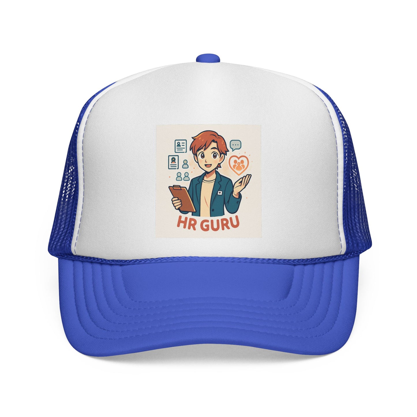 HR Guru Trucker Cap - Fun Hat for HR Professionals, Gift for Recruiters, Casual Wear, Employee Appreciation, Cap for Job Seekers