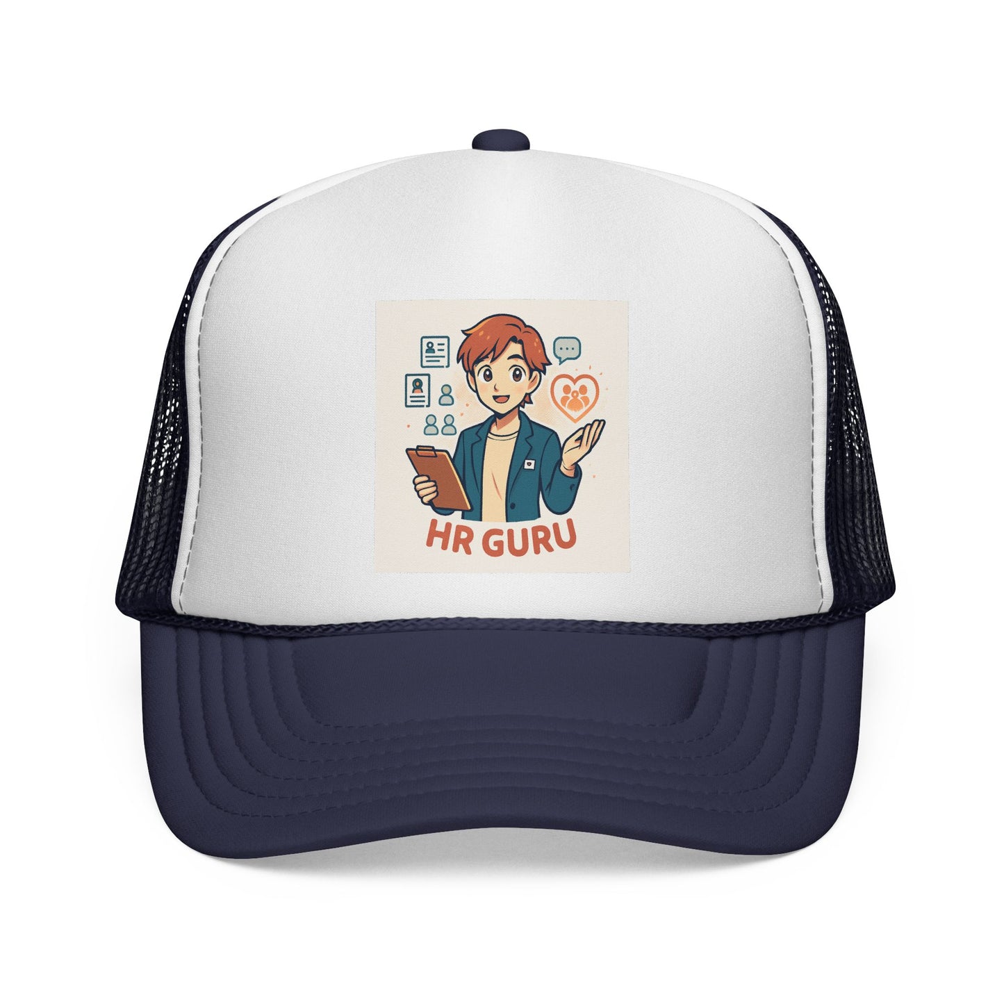 HR Guru Trucker Cap - Fun Hat for HR Professionals, Gift for Recruiters, Casual Wear, Employee Appreciation, Cap for Job Seekers