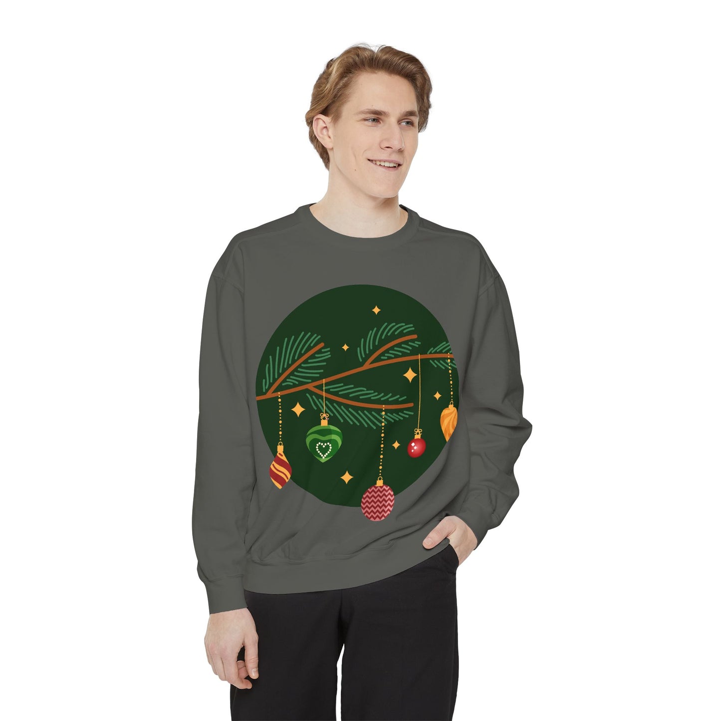 Holiday Ornaments Sweatshirt