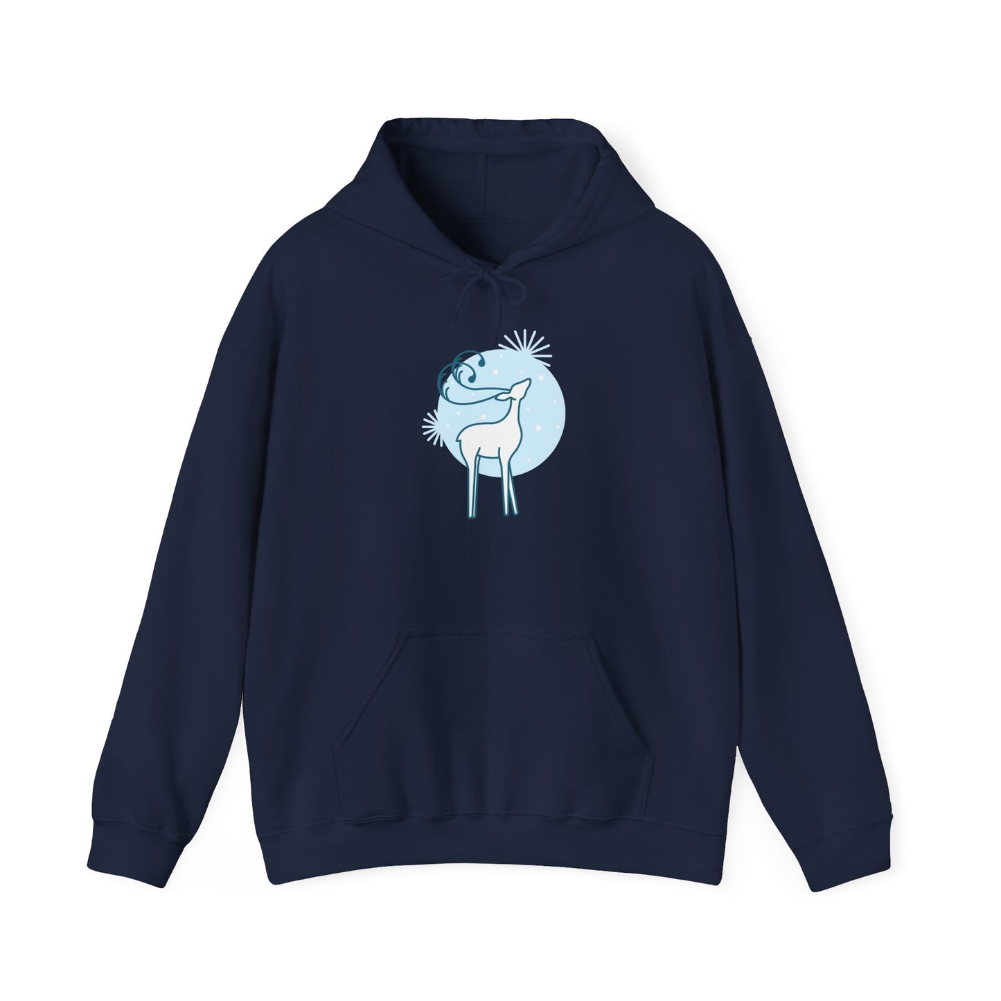 Ocean Wave Deer Unisex Hoodie