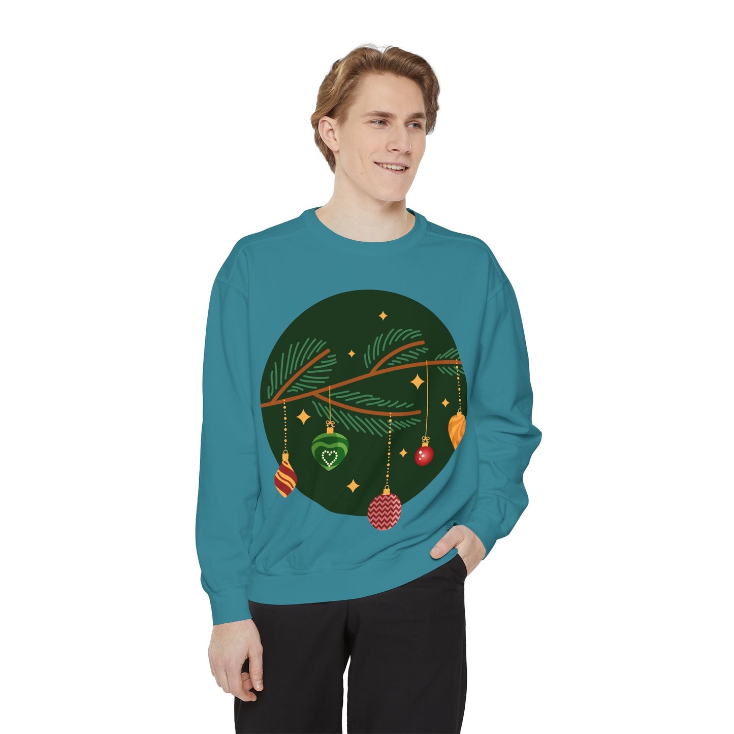 Holiday Ornaments Sweatshirt