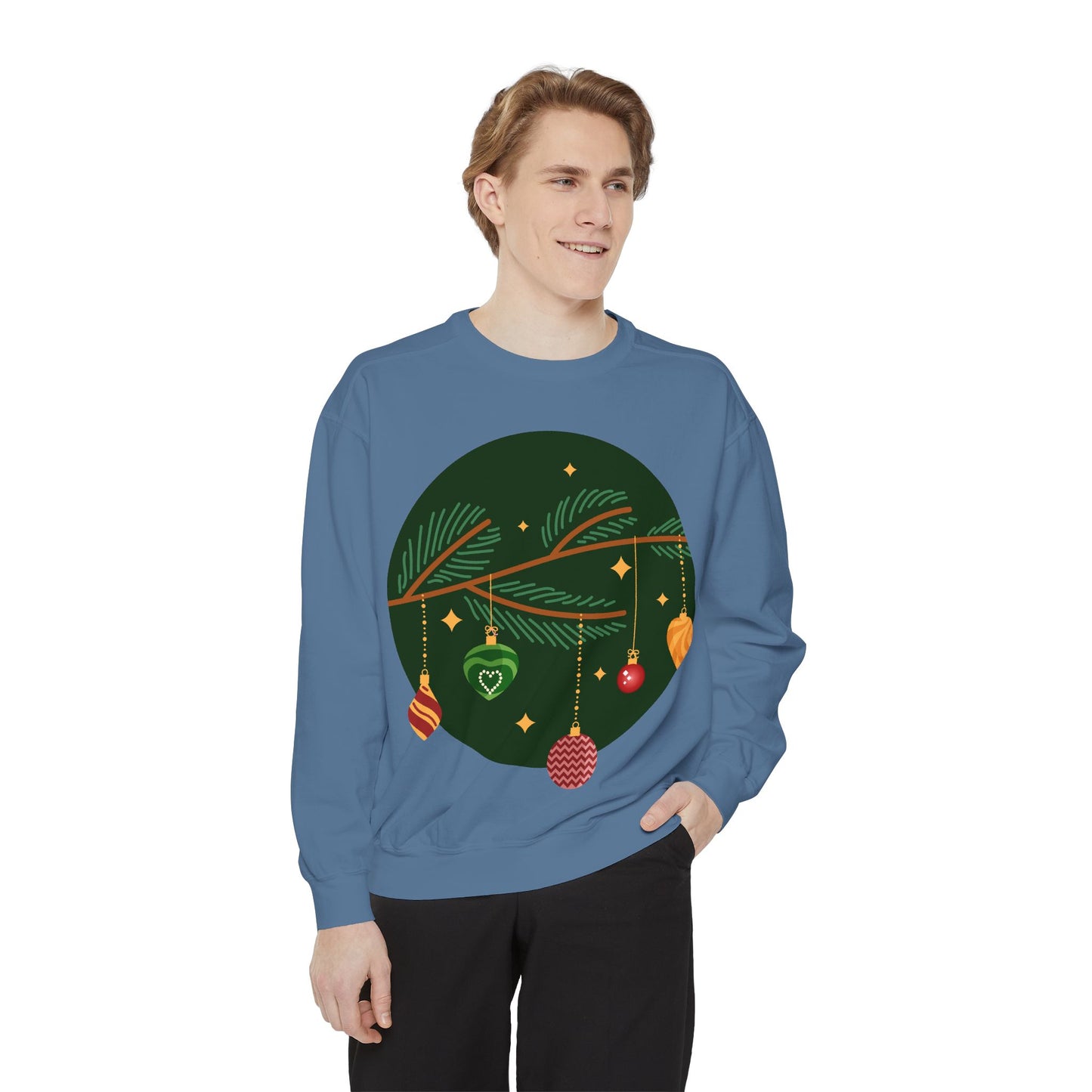 Holiday Ornaments Sweatshirt