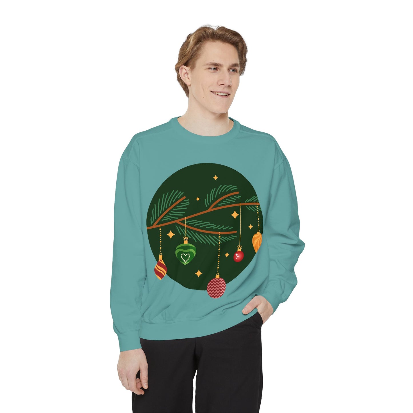 Holiday Ornaments Sweatshirt