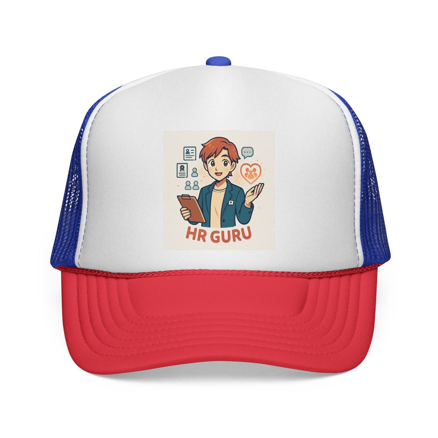 HR Guru Trucker Cap - Fun Hat for HR Professionals, Gift for Recruiters, Casual Wear, Employee Appreciation, Cap for Job Seekers