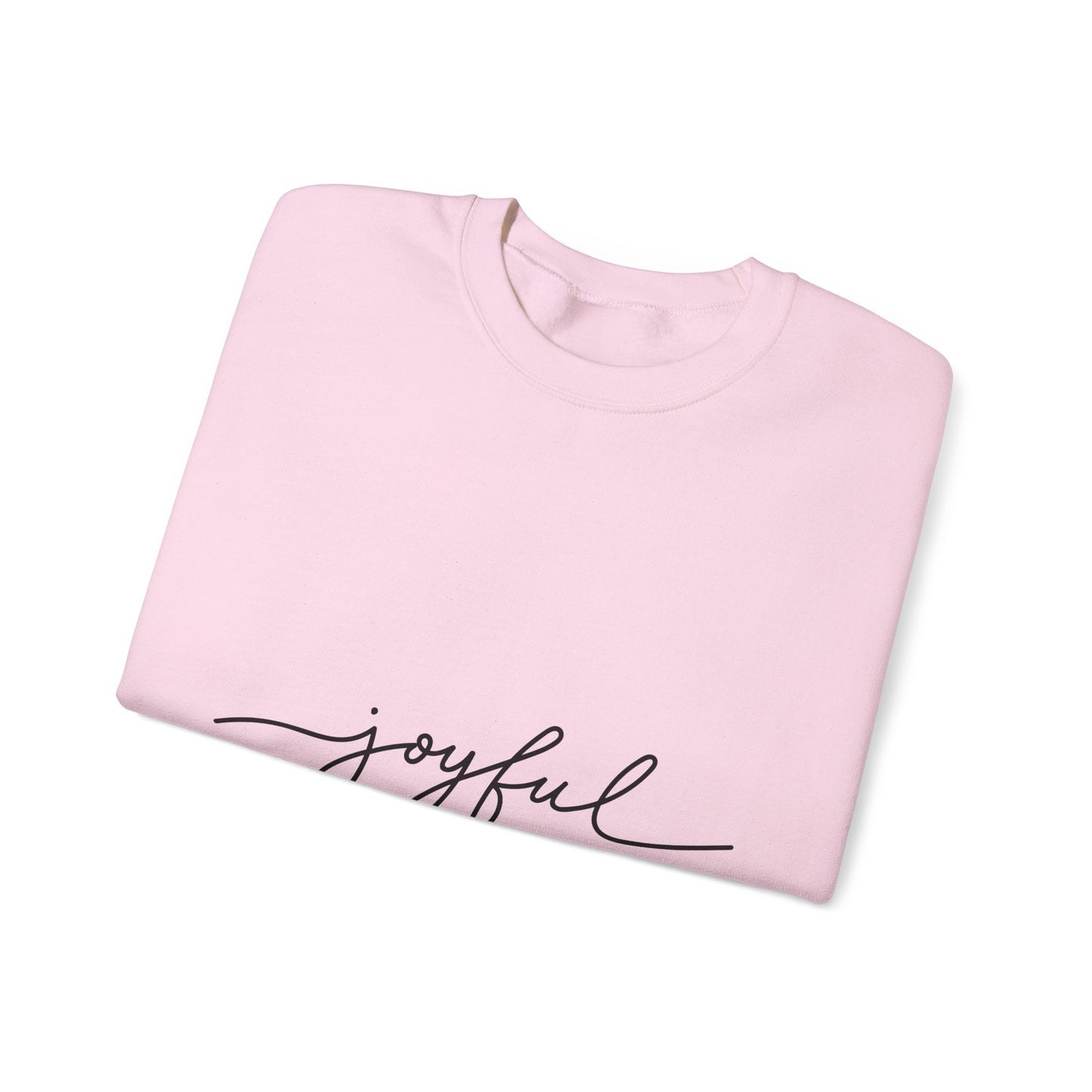 Joyful Unisex Crewneck Sweatshirt - Cozy and Inspirational