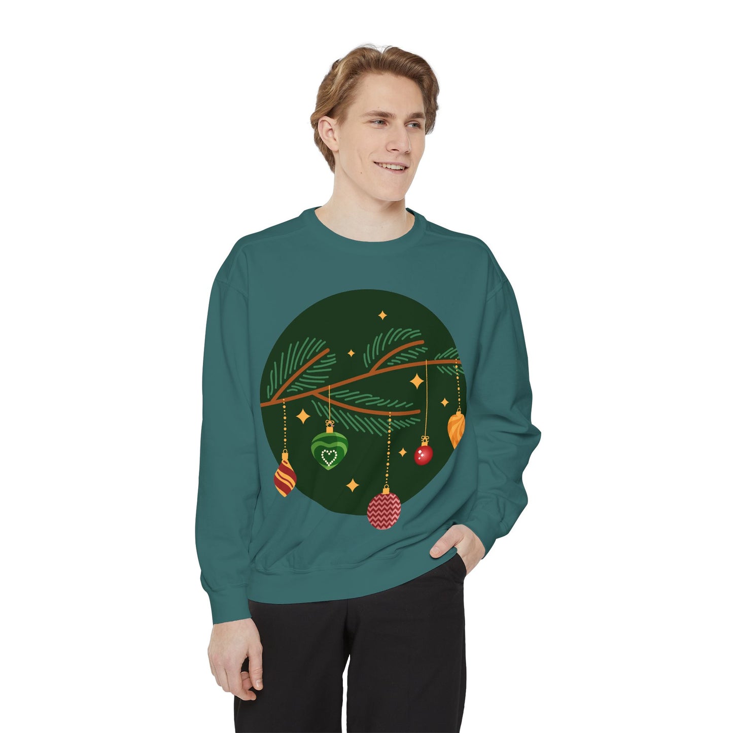 Holiday Ornaments Sweatshirt