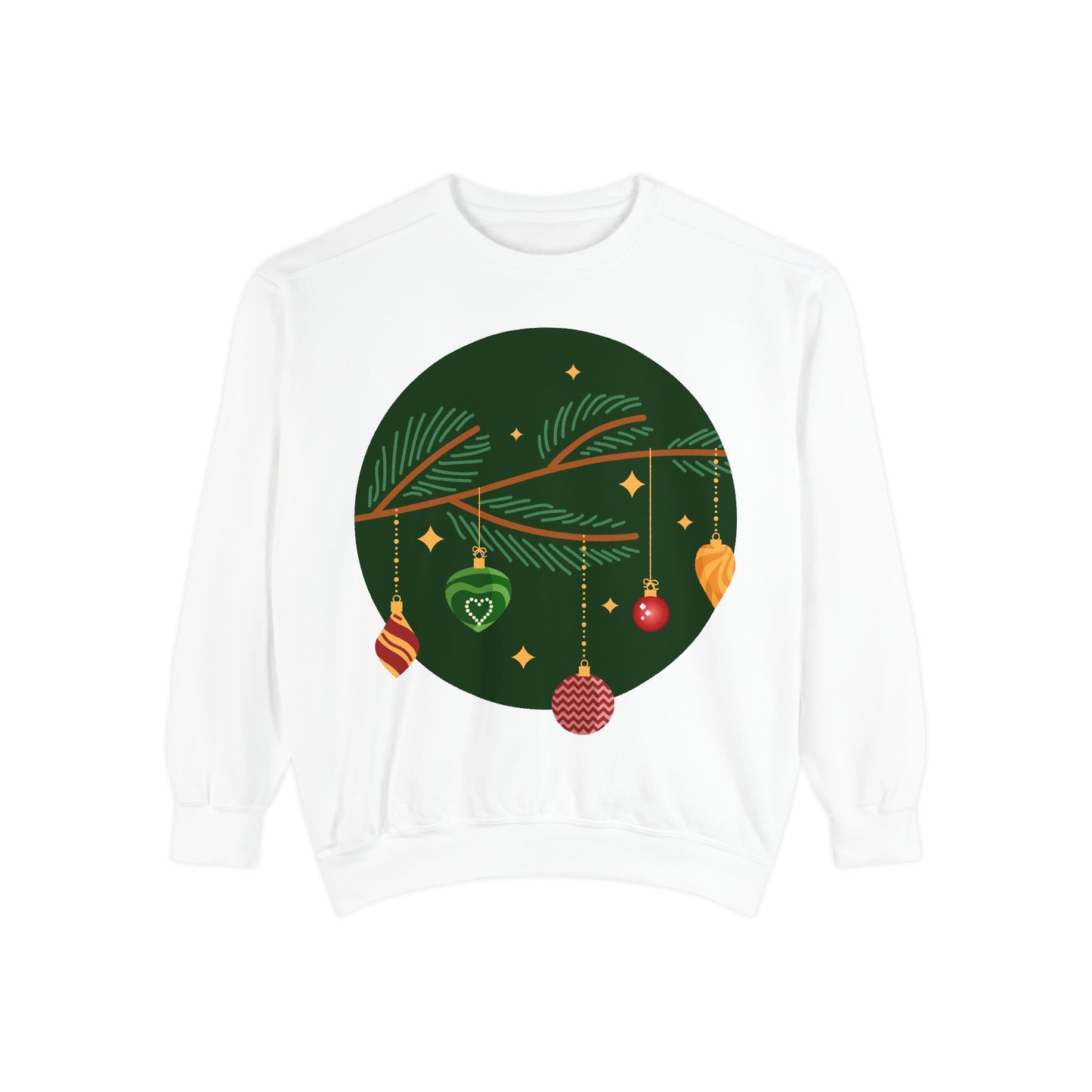 Holiday Ornaments Sweatshirt