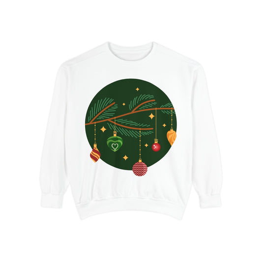 Holiday Ornaments Sweatshirt